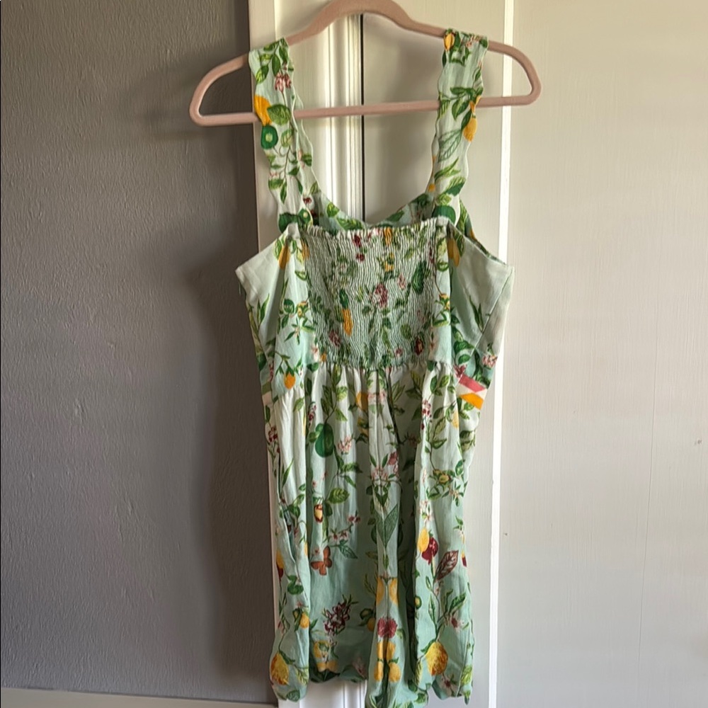 Ranna Gill Floral Shorts Jumper - Green and Yellow BNWT - Picture 4 of 5